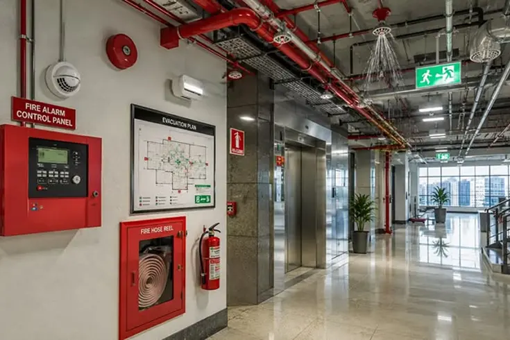 Capacitación de brigada de emergencia en una empresa de Cali